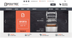 Desktop Screenshot of polytec.com.br